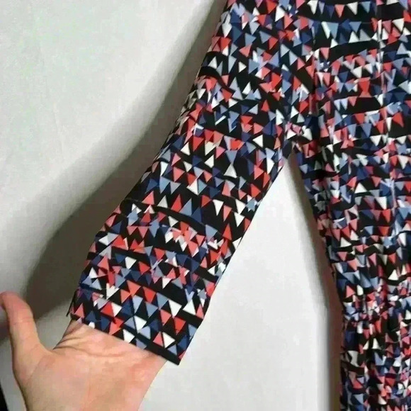 Tristan geometric  dress - Picture 3 of 6